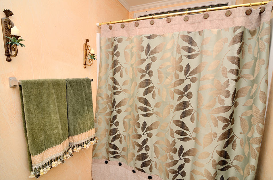 浴簾替代升級你的浴室的外觀