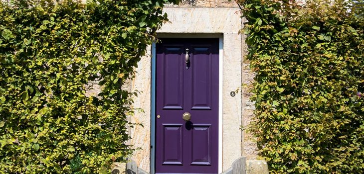 17個紫色前門的主意讓你的家更吸引人