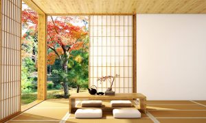 用日式風格裝飾室內空間