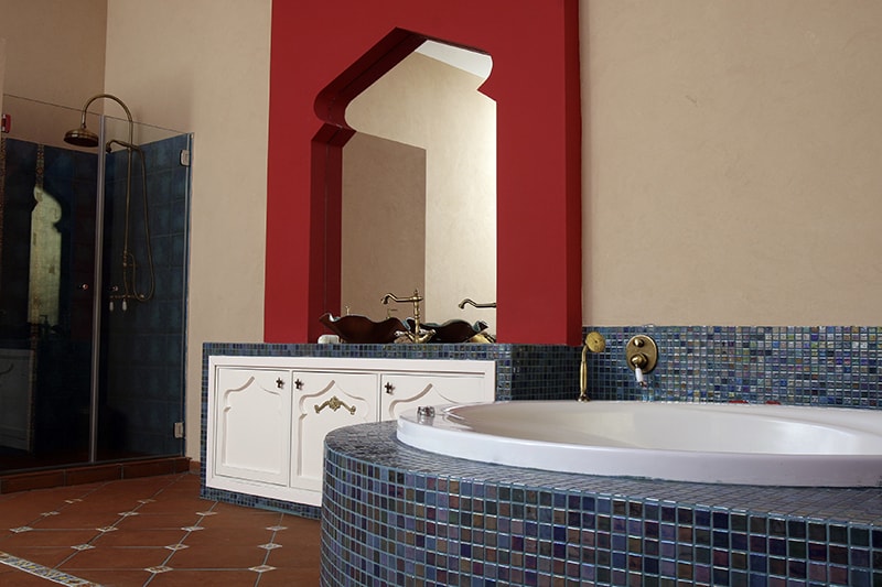 摩洛哥風格的浴室裝飾