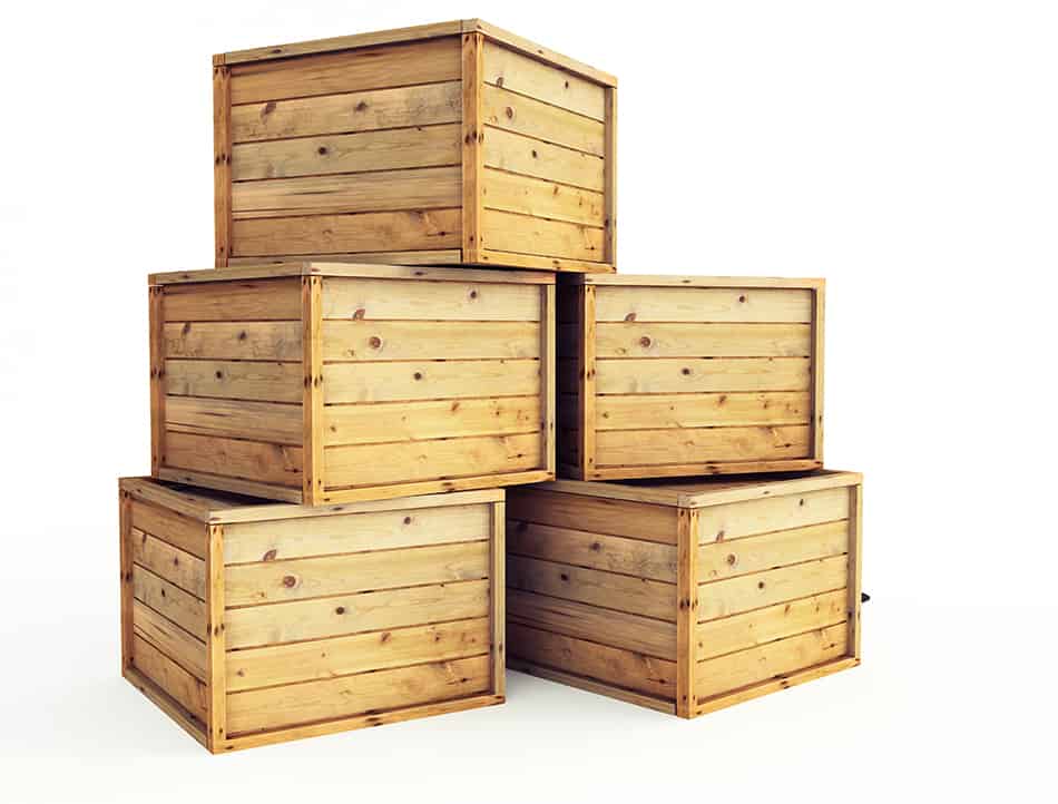 木質儲物箱