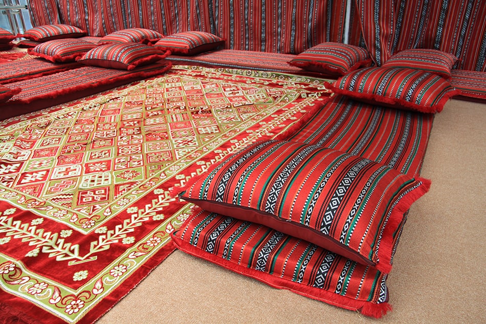 傳統的阿拉伯地毯