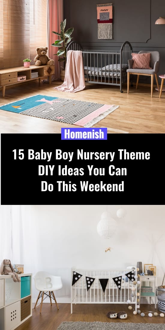 這個周末你可以做15個嬰兒男孩托兒所主題的DIY想法