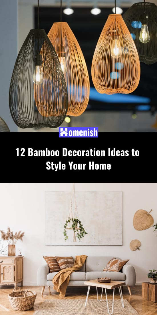 12種用竹子裝飾你的家的想法