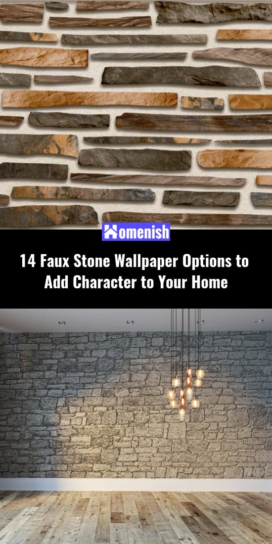 14人造石牆紙選項，添加字符到您的家