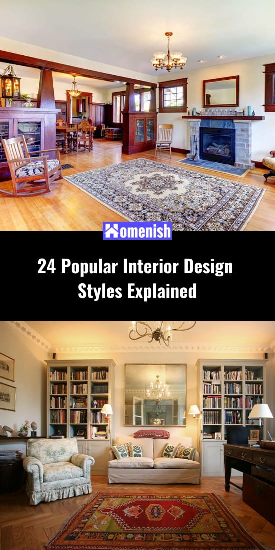 24流行的室內設計風格解釋道