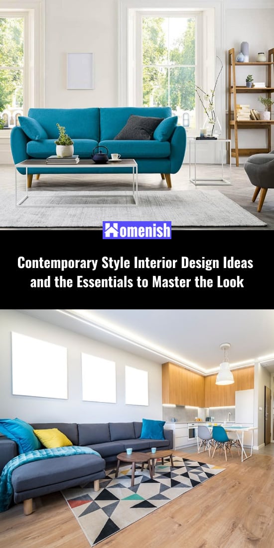當代風格的室內設計理念和掌握外觀的要點