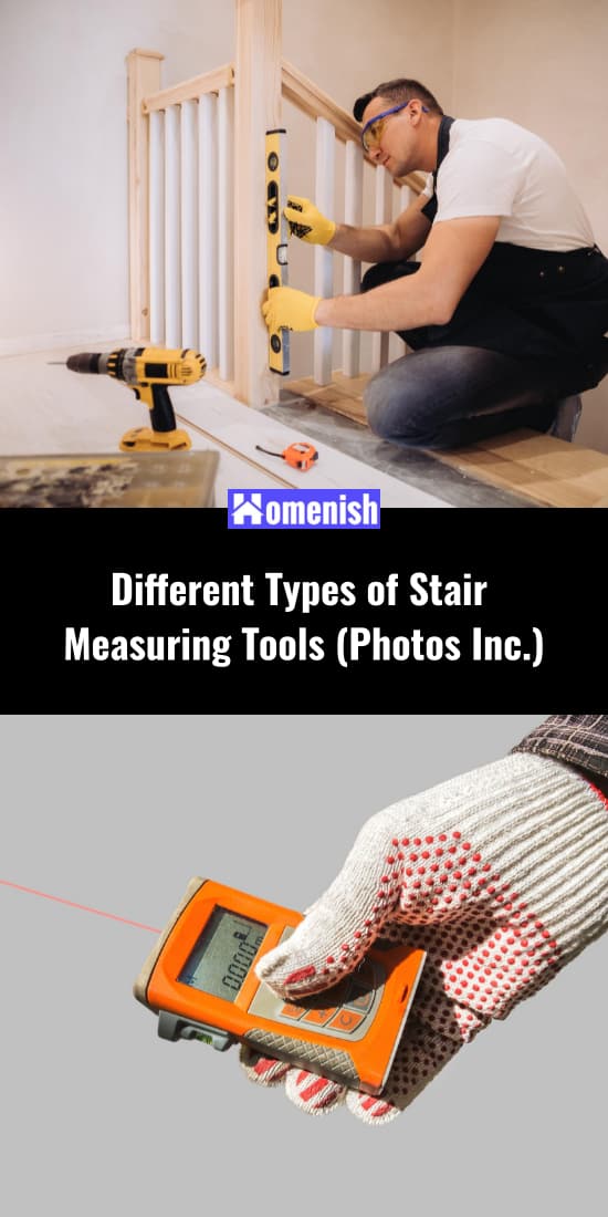 不同類型的樓梯測量工具(圖片公司)