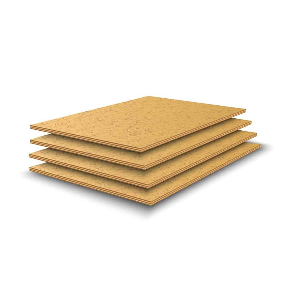 膠合板由薄薄的軟木製成，在層中粘合在一起