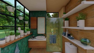 11狹窄的浴室功能空間的想法
