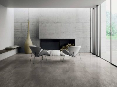 11現代灰色客廳地板的想法
