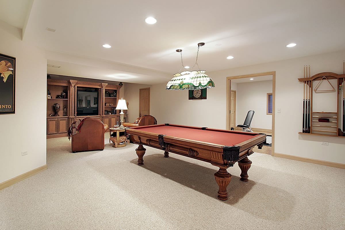Home Theater and Pool Room