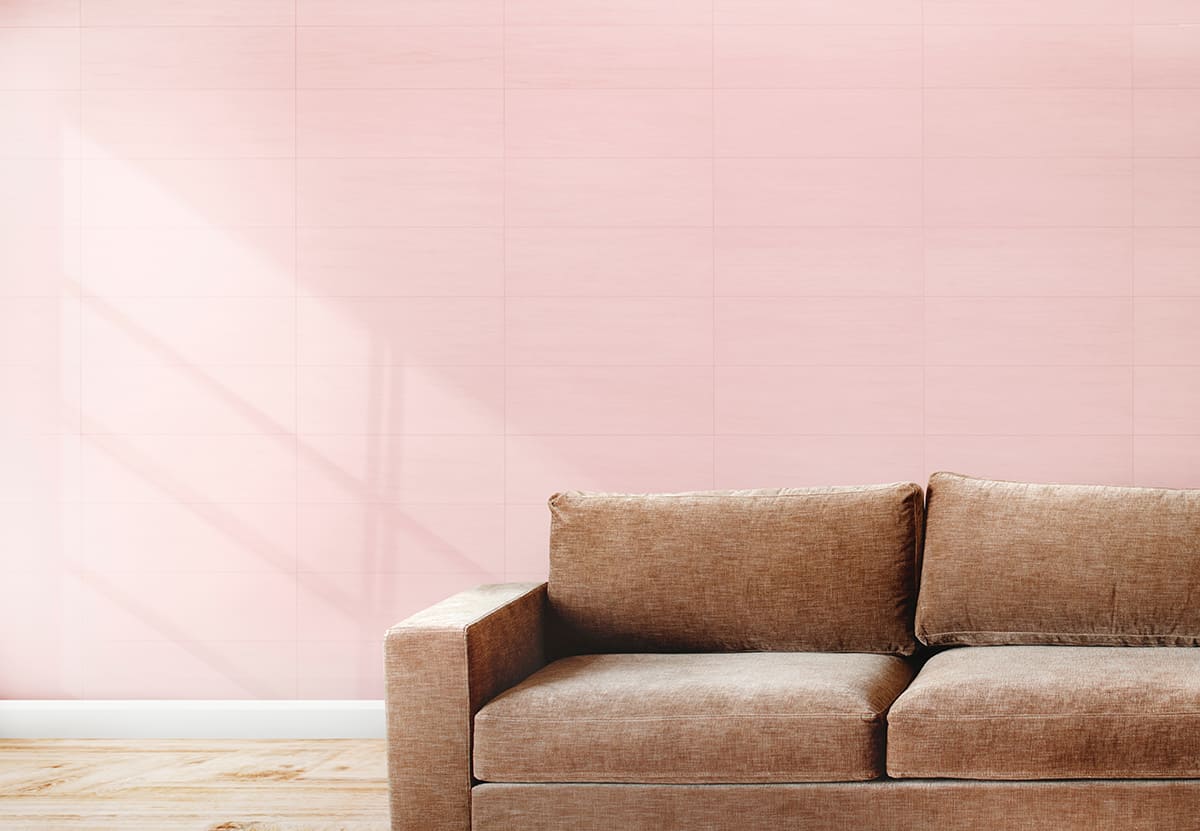 軟粉紅褐色沙發