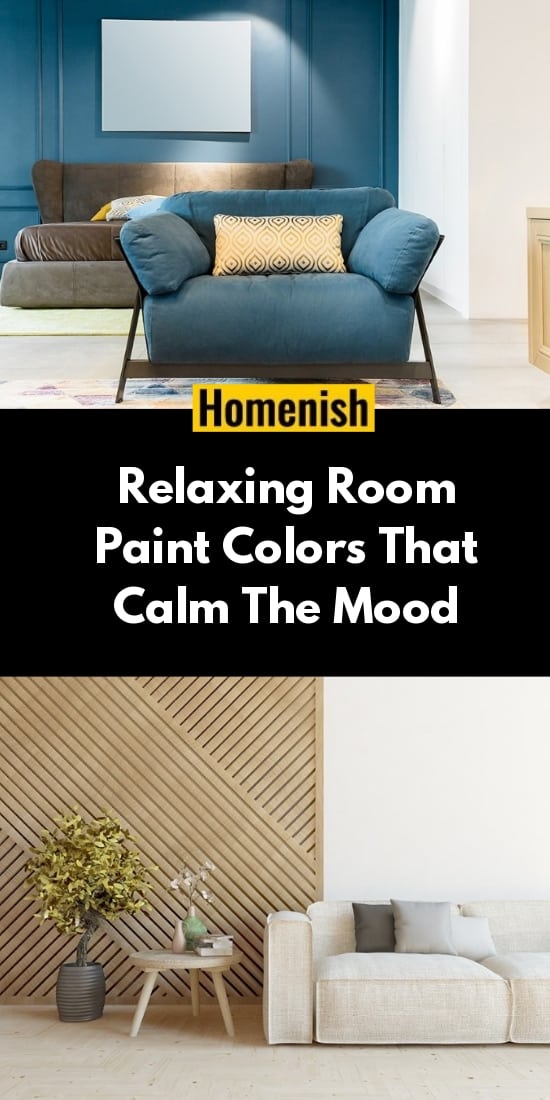 讓人放鬆的房間塗上平靜情緒的顏色