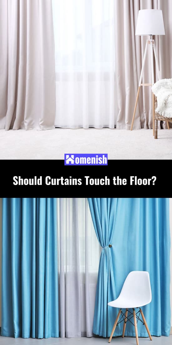 窗簾應接觸地板嗎
